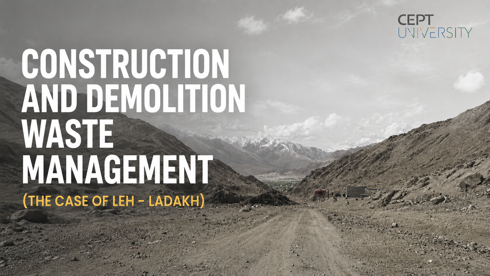 C&D Waste Management Framework – Leh cover