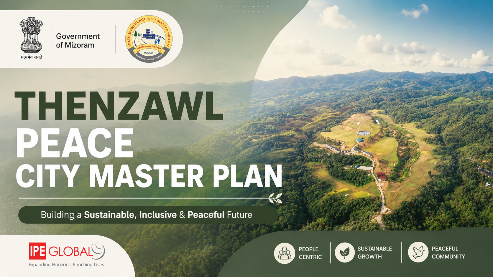 Thenzawl Peace City Master Plan cover